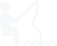 person fishing icon