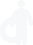 person holding inner tube icon